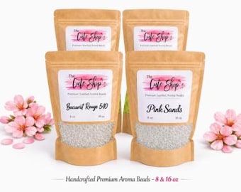 Pre-Scented Aroma Beads for DIY Freshies , 4 oz., 8 oz. , 16 oz. (New Scents Dropped!!! 07/21/2026)