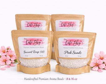 Pre-Scented Aroma Beads for DIY Freshies , 8 oz. , 16 oz. (New Scents Dropped!!!)
