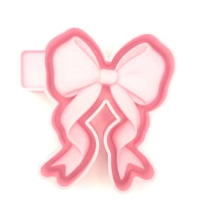 3d Coquette Bow Freshie Full Size Silicone Mold
