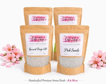 Pre-Scented Aroma Beads for DIY Freshies , 4 oz., 8 oz. , 16 oz. (New Scent Dropped!!! 06/12/2026)