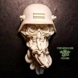 Maschinenkopf Version 3.2 HD . 1/4 scale relief unpainted resin casting .