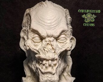 Crypt Keeper 1/3rd scale relief unpainted resin casting.