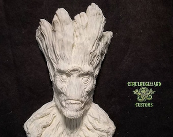 Groot 1/3rd scale relief unpainted resin casting .
