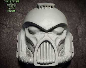 Legionnaire  helmet relief 1/4 scale unpainted resin casting. 3.25 inches tall
