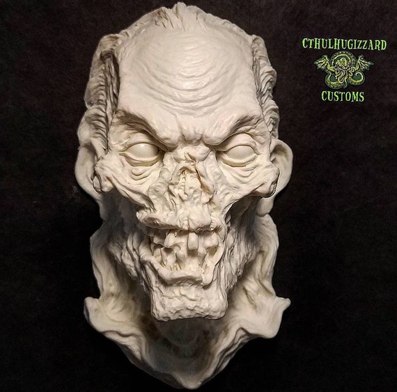 Crypt Keeper 1/3rd scale relief unpainted resin casting.