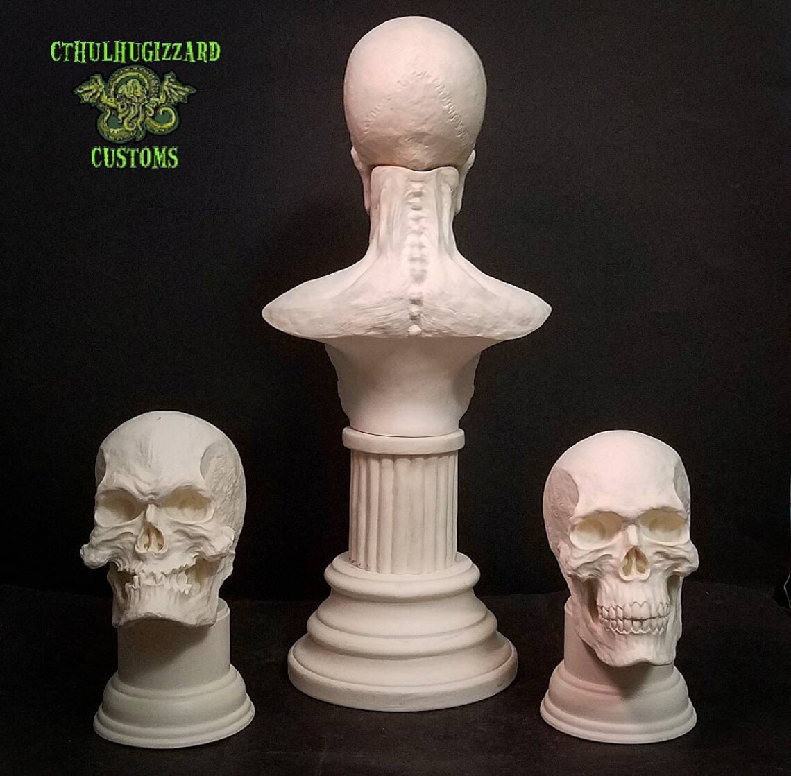 Deluxe Anatomical Skeletal sculpting bust 1/3rd scale | Etsy