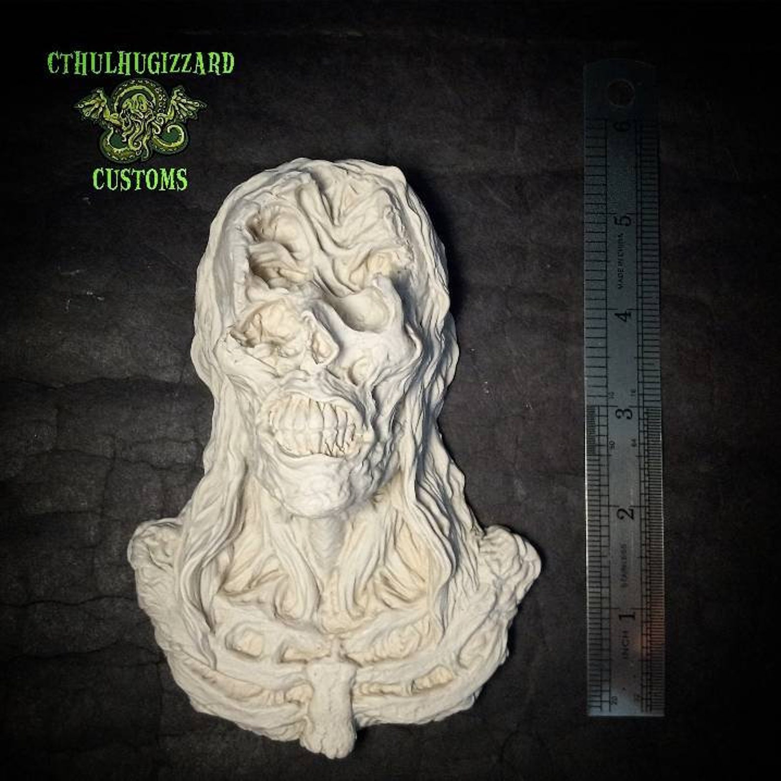 Crimson Peak Ghost 1/3rd scale relief unpainted resin | Etsy