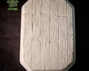 Base Wood Floor Base/ Plaque resin  casting