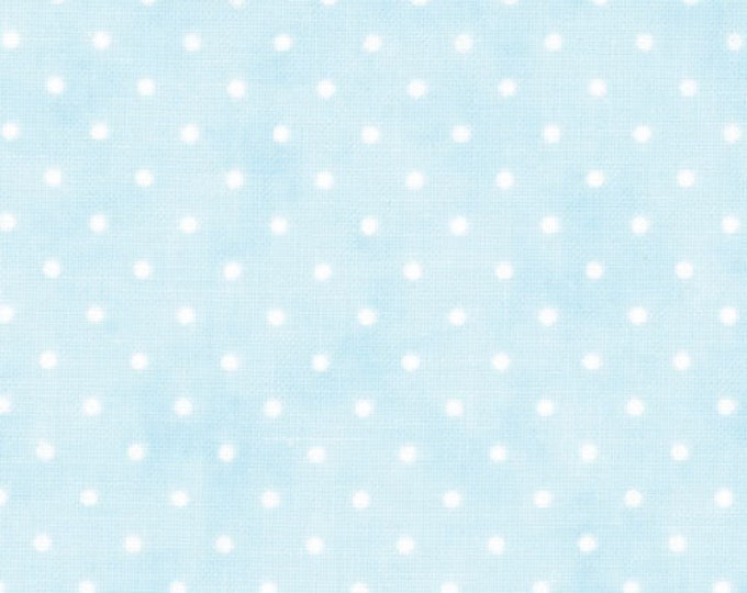 Essential Dots Baby Blue Fabric 8654 62 Moda Fabrics Blue Etsy
