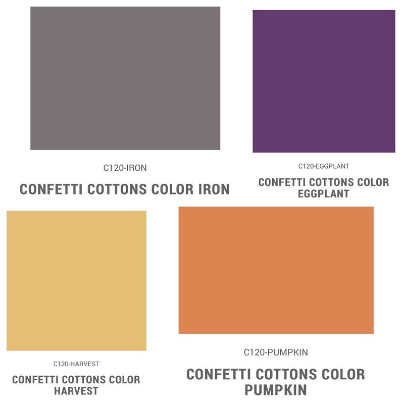 Quilt Fabric|Precut Quilt Fabric|BlenderTonal Confetti Cottons Fabric ~ FQ Bundle 12 Piece Fat Quarter Bundle by Riley Blake Designs