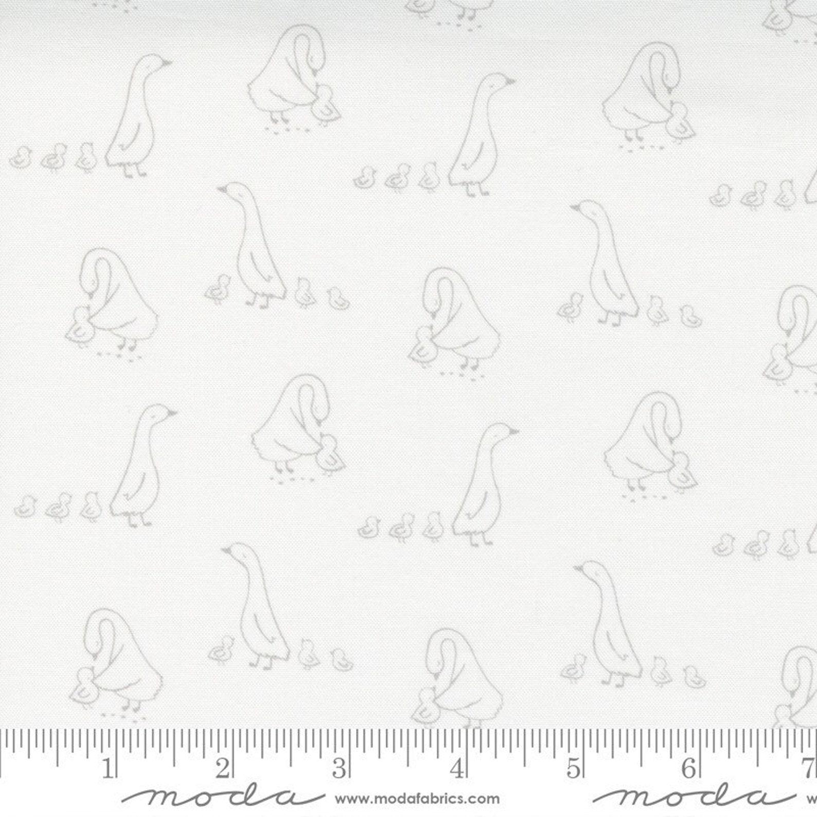 Little Ducklings Fabric Moda Fabric 25103 11 Nursery Etsy