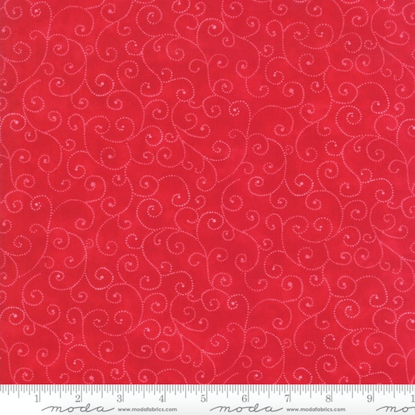 Marble Swirls, Christmas Red, 9908 23, Blender Fabric, Cotton Fabric, Tonal Fabric, Swirls Fabrics, Moda Basic Blender Red, Christmas Fabric