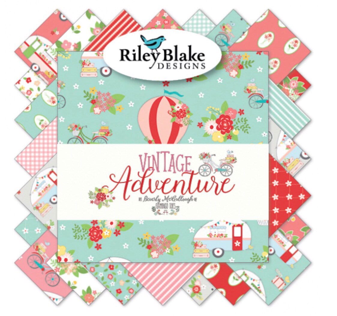 Vintage aventure 5 « pouces empileur - 42 pièces - Riley Blake Designs Vintage aventure 5 « pouces - empileur - 42 pièces - « pouces Riley Blake Designs 569d3a