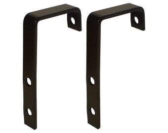 4 Bed Rail Double Hook Flat Slot Plates Fits 2 Bracket 4 Bed Rail Double Hook Flat Slot Plates Fits 2 Bracket