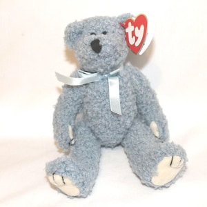 Vintage Ty Bluebeary Beanie Baby - Attic Treasures Collection image 1