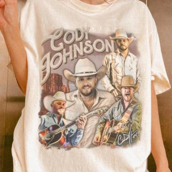 Vintage Cody Johnson Shirt, The Leather Tour 2024 Shirt, Cody Johnson New Album Merch, The Leather Tour Merch, Country Music Tee