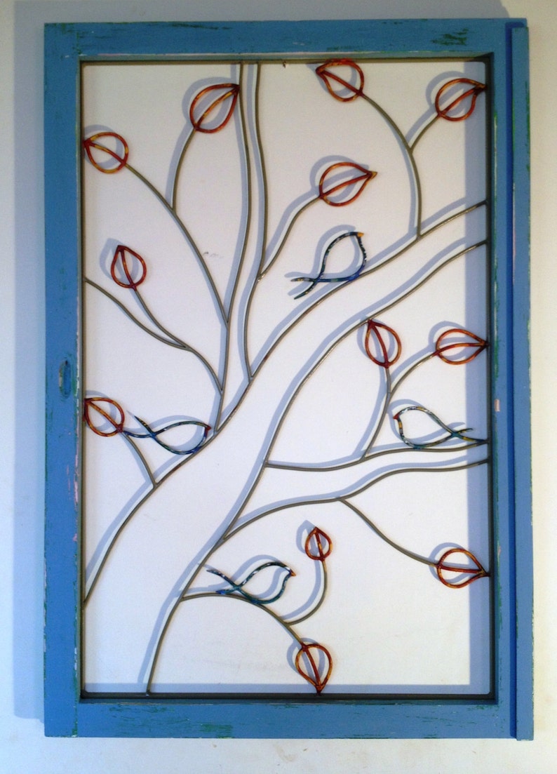 Wire Sculpture wall Sculpture Metal Wall Art Modern Etsy