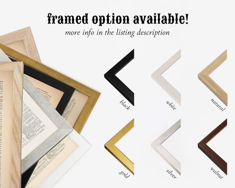 a bunch of different types of frames on a table