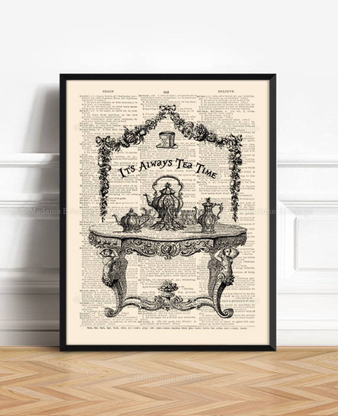 Tea Time With Alice, Alice Poster Gift, Alice Tea Time Party, Alice in ...