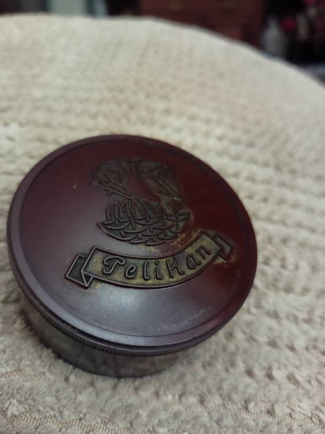 Gunther Wagner Pelikan Bakelite Type Writer Ribbon Box Etsy