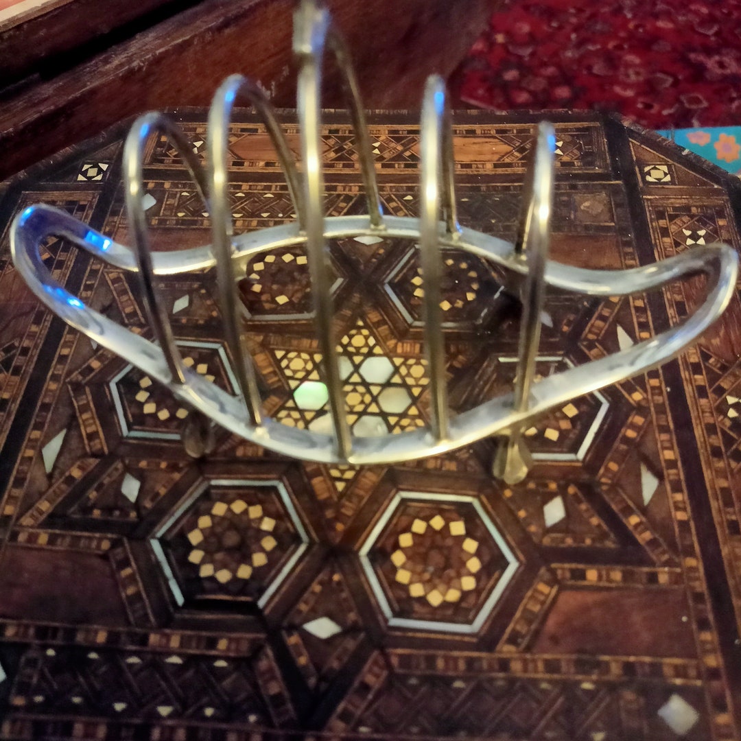 E P N S Silver Plate Toast Rack - Etsy