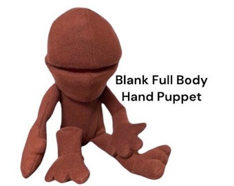 Blank Full Body Hand Puppet