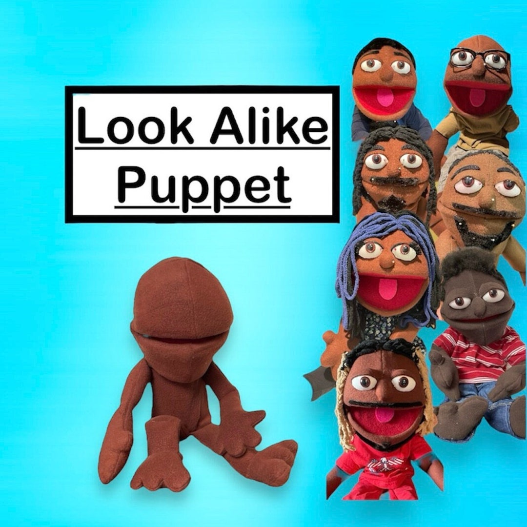 Look Alike Puppet Full Body Hand Puppet Made to Look Like Etsy