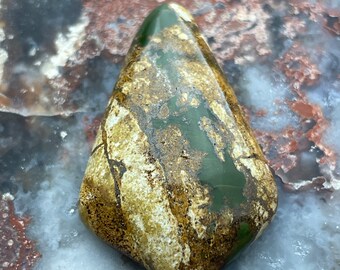 Variscite Diamond Point Cabochon, 514