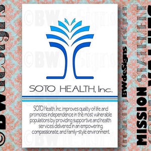 Simple MISSION STATEMENT Design- Core Values Poster- Purpose- Corporate Goals- Motivation- Employee Inspiration- Custom Business Design
