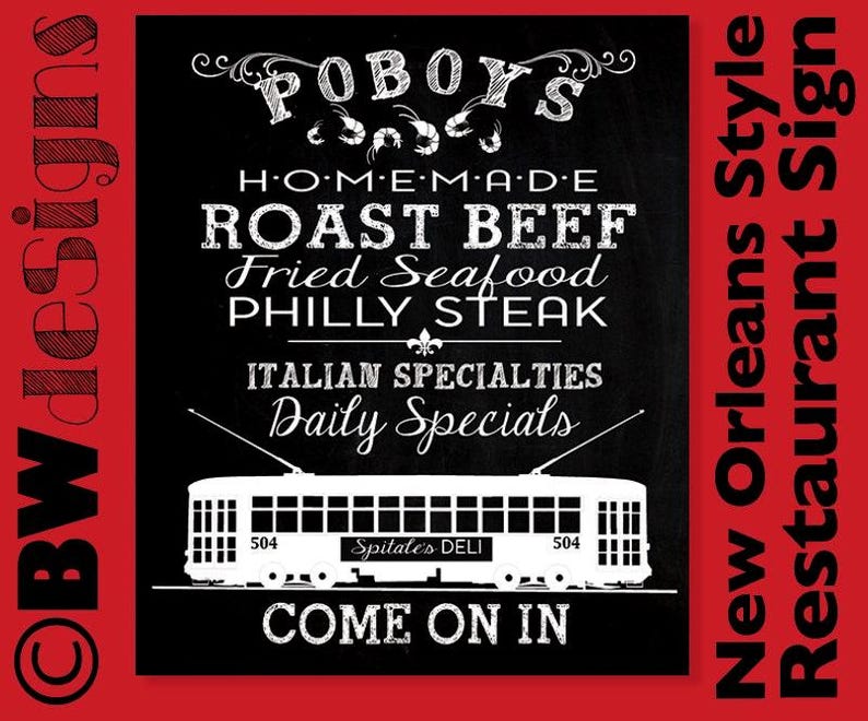 What Is Your Restaurant Famous For? Fully Custom Specialties 3pc Signage image 4