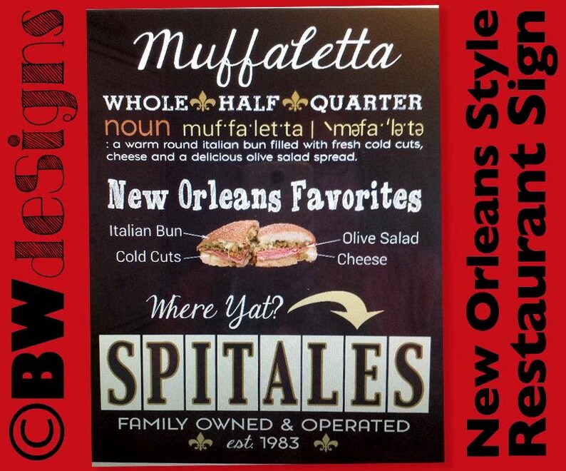 What Is Your Restaurant Famous For? Fully Custom Specialties 3pc Signage image 3