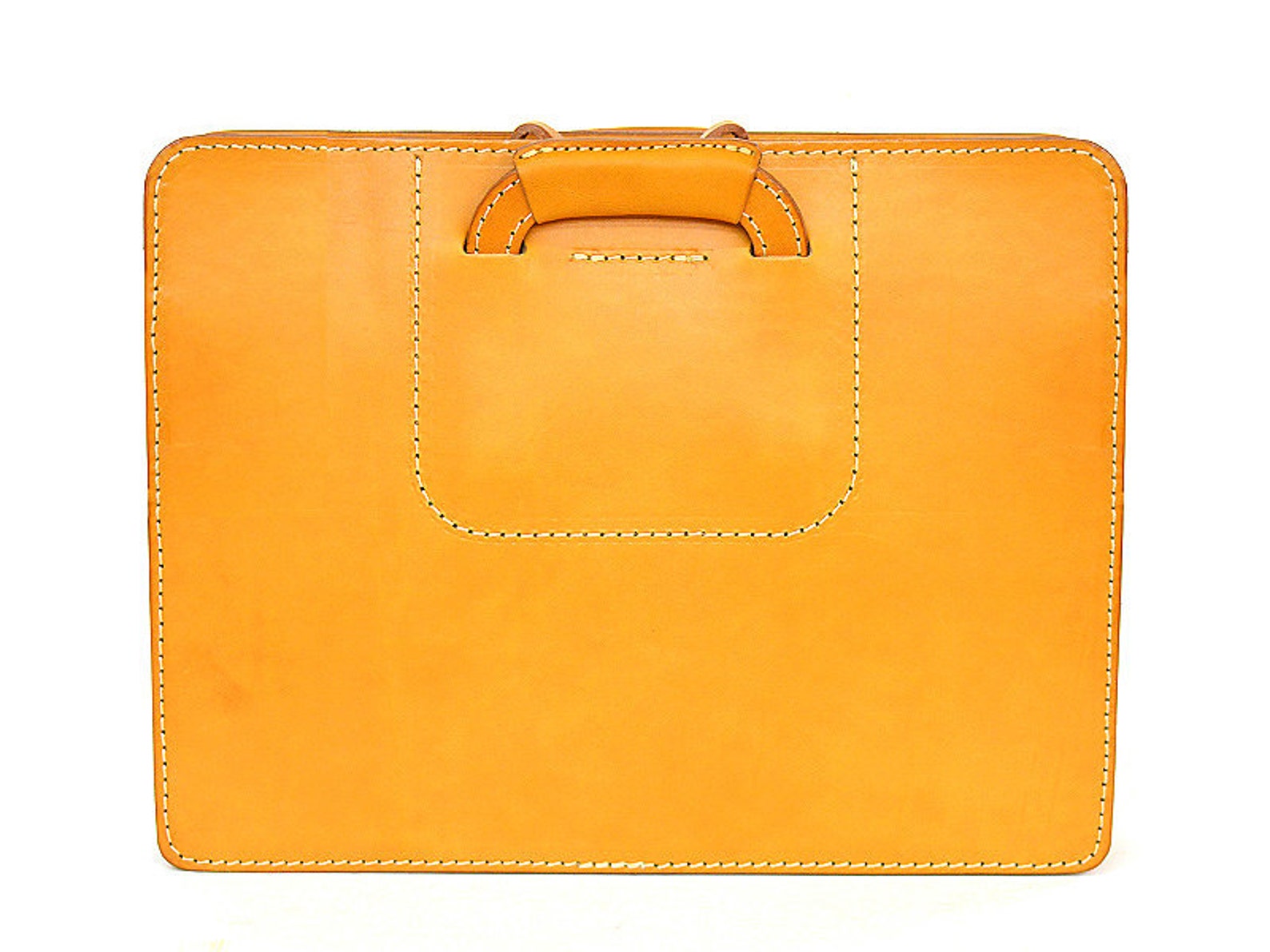 Leather briefcase pattern in PDF Etsy