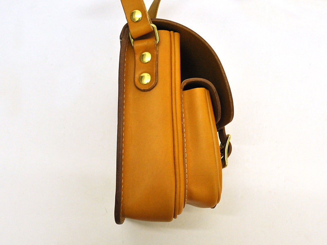 Pattern of small leather shoulder bag. PDF Etsy