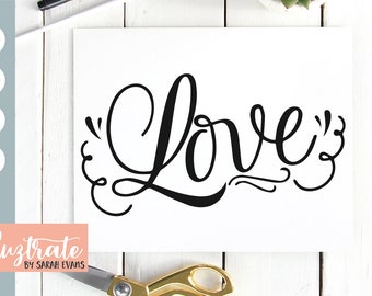 Liebe SVG, Liebe Zitat, Hochzeit SVG, Hochzeitsschnitt Dateien, Hochzeit DXF, Hochzeit Zitat, Hand beschriftet Svg, Svg Cut Files, Hochzeit Zitat svg, liebe