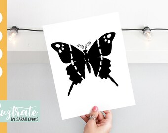 Butterflies Svg Bundle Butterfly Clipart Butterfly Cut File Etsy