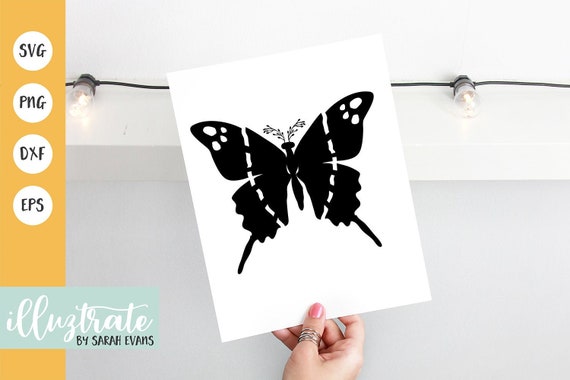 Download Simple Butterfly Svg Butterfly Clipart Butterfly Cut File Etsy