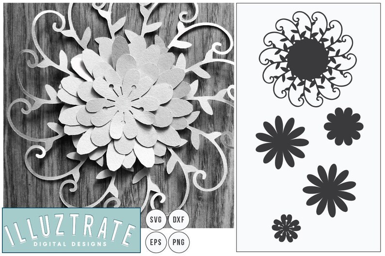 Download Diy Svg Flower Layered Flower Svg Paper Flower Paper Flower Template Paper Flower Template Svg Floral Template Diy Flower Template Clip Art Art Collectibles Safarni Org