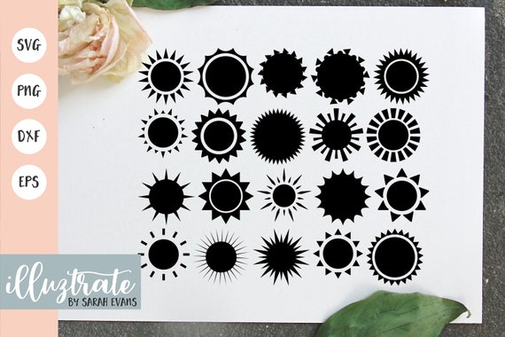 Download Sunshine Clipart Svg Sun Clipart Svg Sun Svg Clip Art Etsy