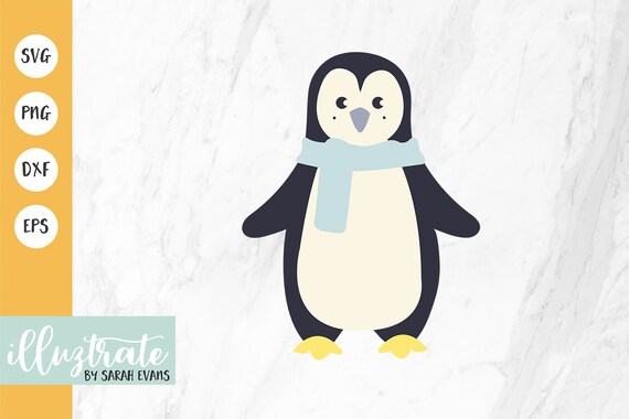 Download Cute Penguin Svg Winter Penguin Svg Penguin Svg Penguin Etsy