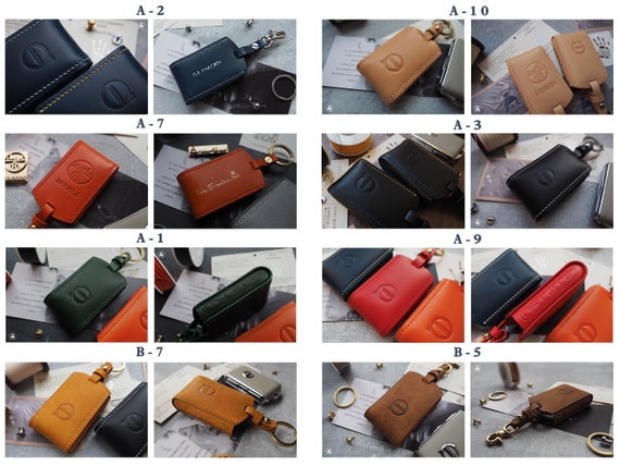 Men's And Women's General Car Key Bag Leather Coin Pouch Keychain Organizer  Key Holders Knitting Wallet Designer Pouch - Key Wallets - AliExpress