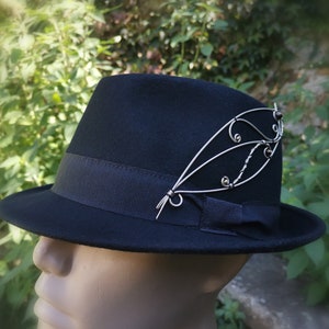 Chapeau Trilby 100% feutre. Taille 57.Différentes tailles. image 5