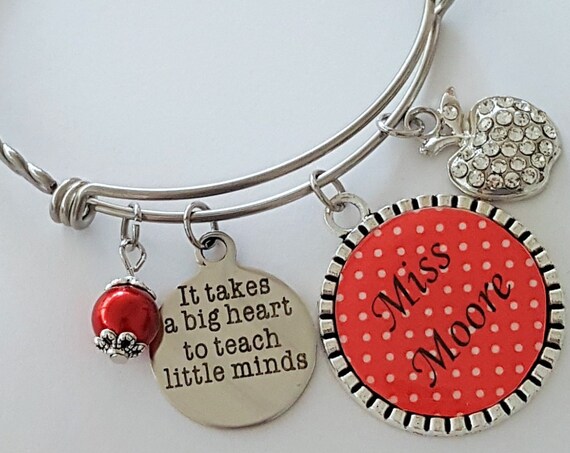 Teacher Appreciation Gift Teacher Gifts Teacher Bracelet Daycare Provider Gift Daycare Gift Babysitter Gift Gift for Babysitter Nanny Gift