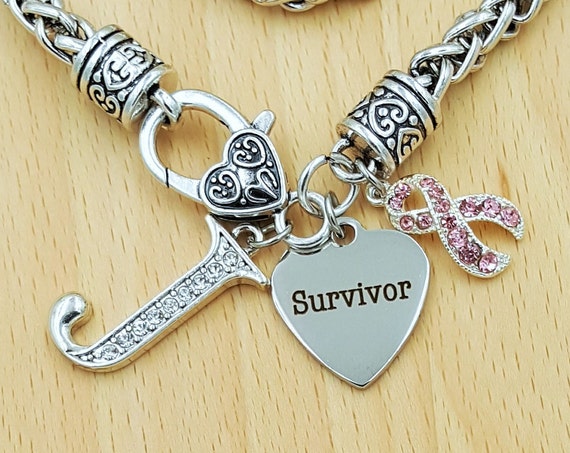 Breast Cancer Gifts Breast Cancer Bracelet Breast Cancer Awareness Breast Cancer Ribbon Breast Cancer Survivor Breast Cancer Jewelery