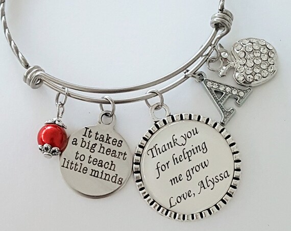 Teacher Appreciation Gift Teacher Gifts Teacher Bracelet Daycare Provider Gift Daycare Gift Babysitter Gift Gift for Babysitter Nanny Gift