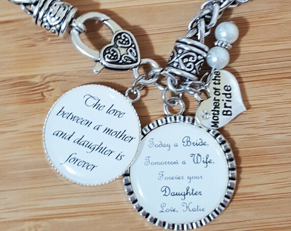 Mother of the Bride Gift Mother of the Bride Bracelet Wedding Gifts for Mother in Law Mother in Law Bracelet Mother in Law Gift