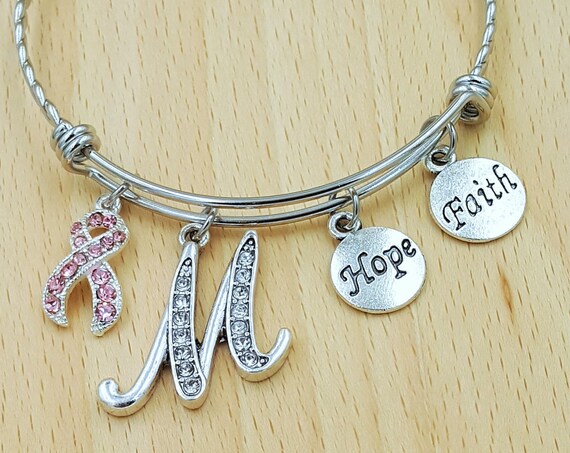 Breast Cancer Gifts Breast Cancer Bracelet Breast Cancer Awareness Breast Cancer Ribbon Breast Cancer Survivor Breast Cancer Jewelery