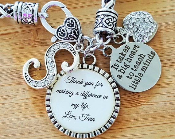Teacher Appreciation Gift Teacher Gifts Teacher Bracelet Daycare Provider Gift Daycare Gift Babysitter Gift Gift for Babysitter Nanny Gift