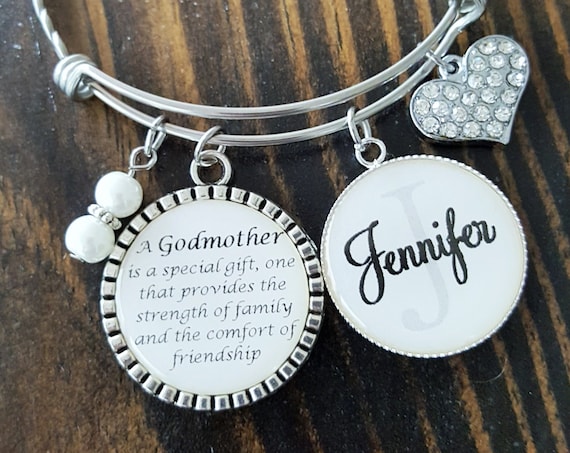 Godmother Gift / Gift for Godmother / GODMOTHER GIFT / GODMOTHER Bracelet / Christening Gift for Godmother / Godmother Baptism Gift