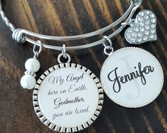 Godmother Gift / Gift for Godmother / GODMOTHER GIFT / GODMOTHER Bracelet / Christening Gift for Godmother / Godmother Baptism Gift