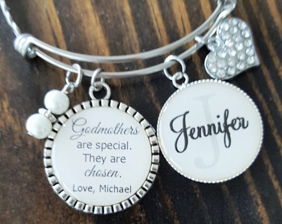 Godmother Gift / Gift for Godmother / GODMOTHER GIFT / GODMOTHER Bracelet / Christening Gift for Godmother / Godmother Baptism Gift